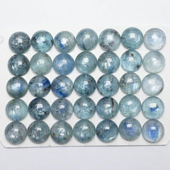 Cabochon Kyanite(Africa) Round Cab Yau Shing Gems