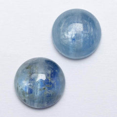 Cabochon Kyanite(Africa) Round Cab Yau Shing Gems