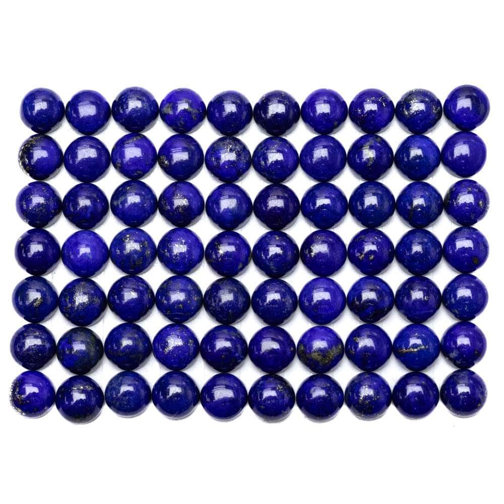 Cabochon Lapis Round Cab Yau Shing Gems