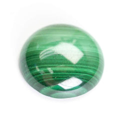 Cabochon Malachite Round Cab Yau Shing Gems