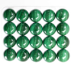 Cabochon Malachite Round Cab Yau Shing Gems
