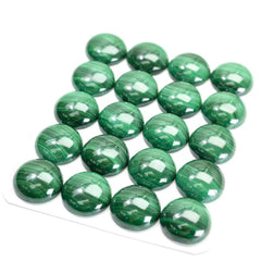 Cabochon Malachite Round Cab Yau Shing Gems