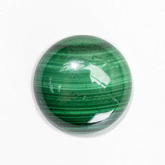 Cabochon Malachite Round Cab Yau Shing Gems