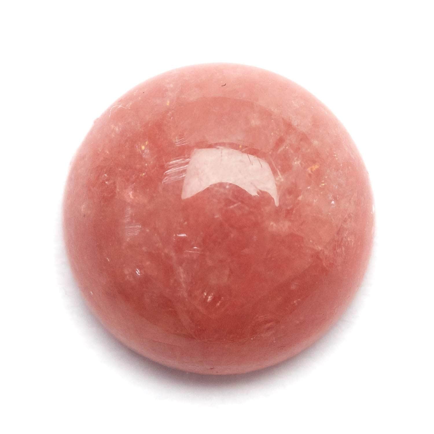 Cabochon Rhodocrosite Round Cab Yau Shing Gems