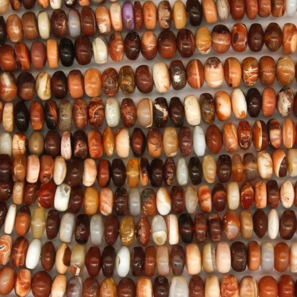Mexico Opal Rondell Beads 8.5/9x5/6mm – Yau Shing Gems