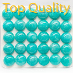 Cabochon Amazonite(Peru) Round Cab Yau Shing Gems