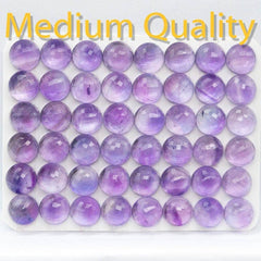 Cabochon Amethyst (FI)Round Cab Yau Shing Gems