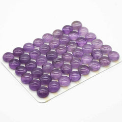 Amethyst Round Cab(Small Dome Bottom)