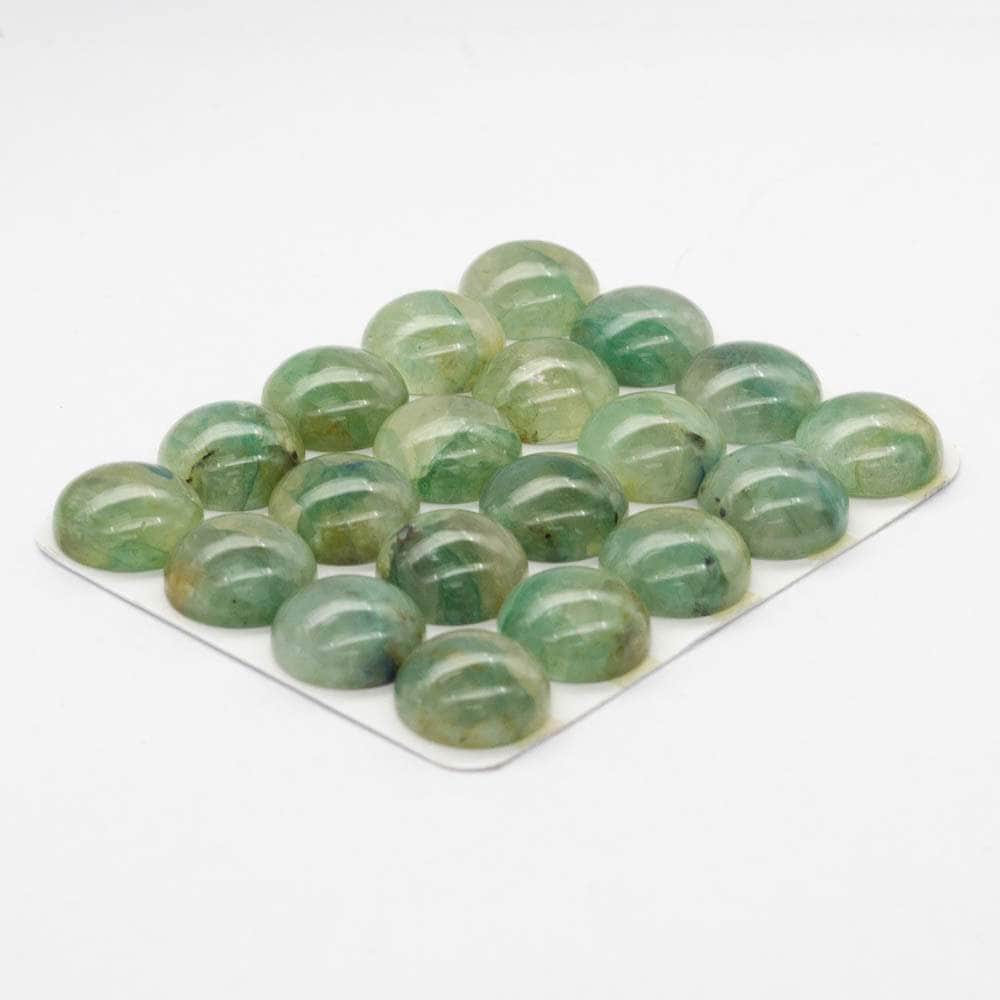 Cabochon Chrysocolla Quartz Round Cab Yau Shing Gems