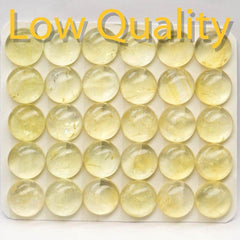 Cabochon Citrine Round Cab Yau Shing Gems