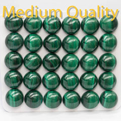 Cabochon Malachite Round Cab Yau Shing Gems