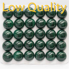 Cabochon Malachite Round Cab Yau Shing Gems