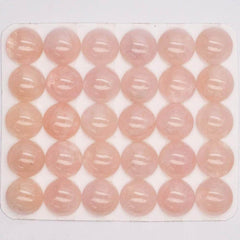 Cabochon 12mm Morganite Round Cab Yau Shing Gems 00061121
