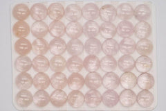 Cabochon 8mm Morganite Round Cab Yau Shing Gems 00056204