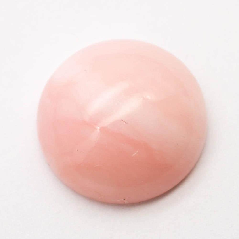 Cabochon Pink Opal Round Cab Yau Shing Gems