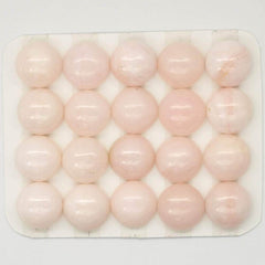 Cabochon 14mm Pink Opal Round Cab Yau Shing Gems 00042054