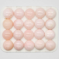 Cabochon 15mm Pink Opal Round Cab Yau Shing Gems 00056600