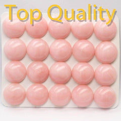 Cabochon Pink Opal Round Cab Yau Shing Gems