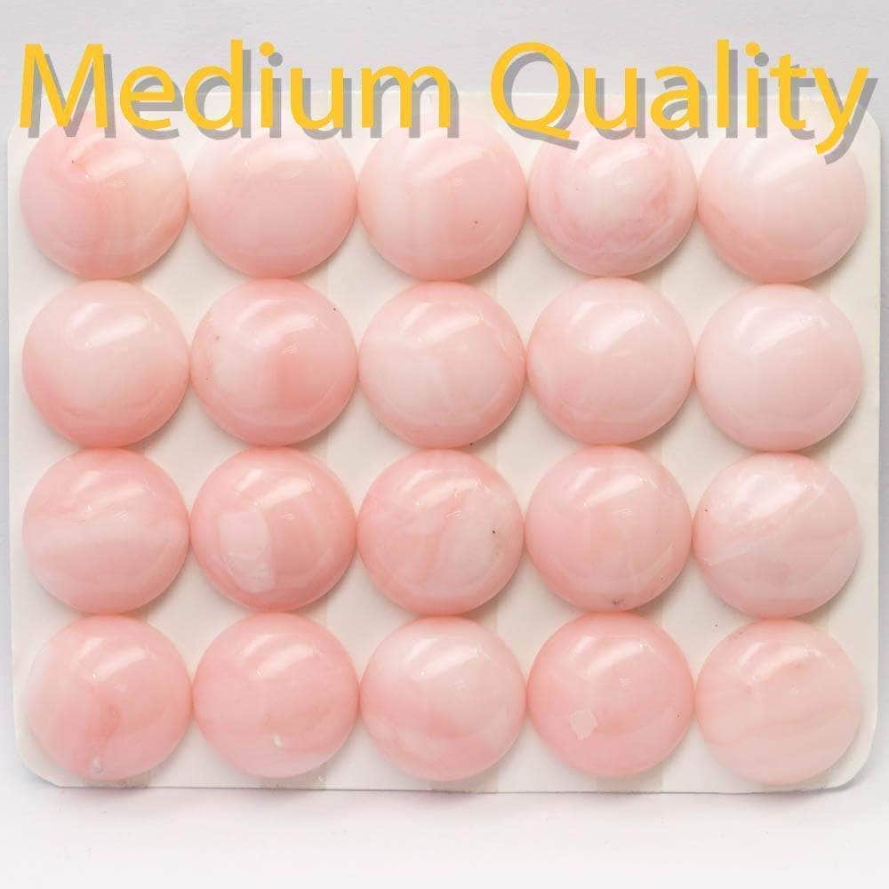 Cabochon Pink Opal Round Cab Yau Shing Gems
