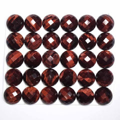 Red Tiger Eye (FI)Round Cab
