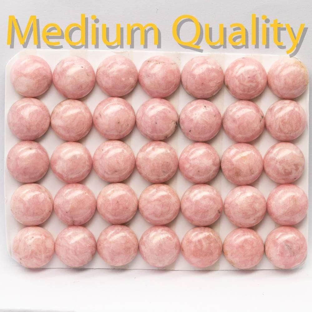 Cabochon Rhodocrosite(Peru) Round Cab Yau Shing Gems