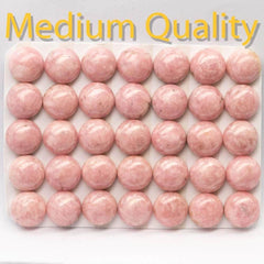 Cabochon Rhodocrosite(Peru) Round Cab Yau Shing Gems
