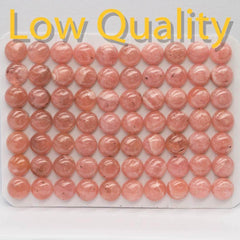 Cabochon Rhodocrosite Round Cab Yau Shing Gems