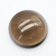 Cabochon Smoky Quartz Round Cab Yau Shing Gems