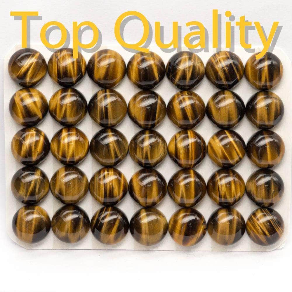 Cabochon Tiger Eye Round Cab Yau Shing Gems