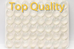 Cabochon White Moonstone (FI)Round Cab Yau Shing Gems
